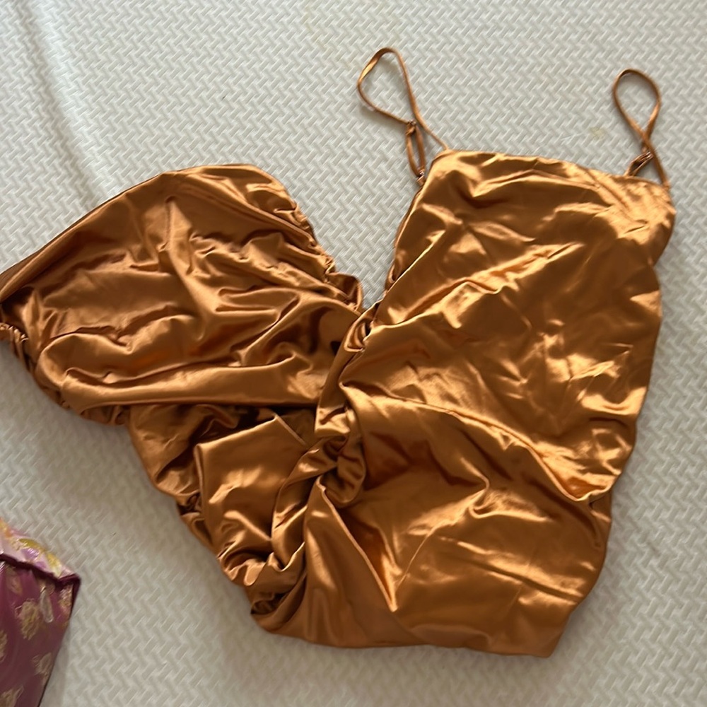Goldish Bodycon Dress